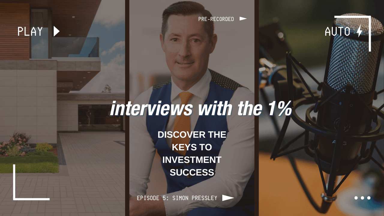 Interviews with the 1% – Episode 5 – Simon Pressley