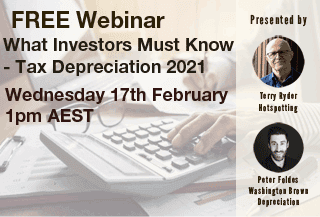 What Investors Must Know – Tax Depreciation 2021