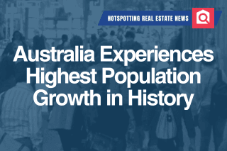 Australia Experiences Highest Population Growth in History